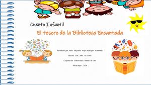 Cuento Infantil "El tesoro de la Biblioteca Encantada"