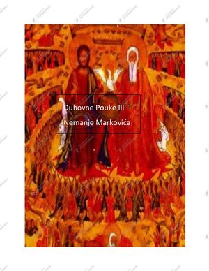 Duhovne Pouke Iii ®