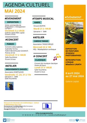 Agenda Culturel Mensuel Mai 2024 Ccl Pdf