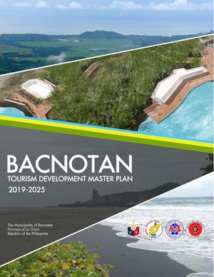 Bacnotan Tourism Development Master Plan 2019-2025 (Draft)