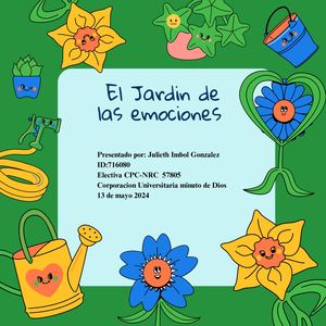Cuento El Jardin de las emociones