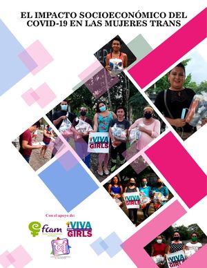 Impacto Socio Económico De La Población De Mujeres Trans Durante La Cuarentena De Al Pandemia Del Covid 19 En El Salvador