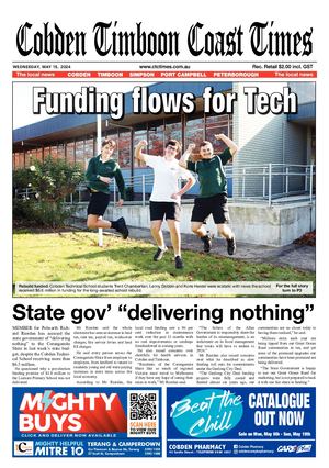 Cobden Timboon Coast Times, May 15, 2024
