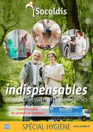 Brochure Socoldis Hygiène spéciale Établissements Médicalisés