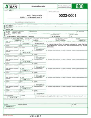 Factura De Exportacion (1)