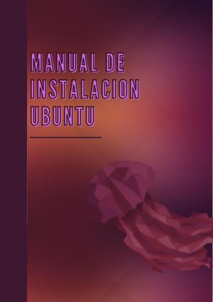 Manual De Instalación De Ubuntu