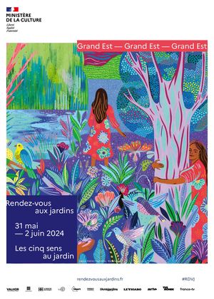 Programme Rendez-vous aux jardins Grand Est - 2024