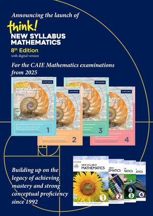 Think! New Syllabus Mathematics