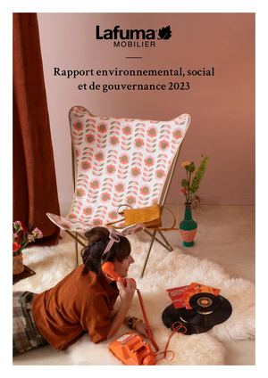 Rapport RSE 2023 LAFUMA MOBILIER - FR