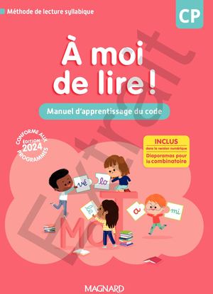 Extrait - À moi de lire ! CP (2024) - Manuel d'apprentissage du code