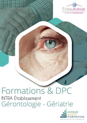 Catalogue Intra FAP Gérontologie Gériatrie