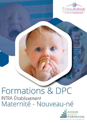 Catalogue Intra FAP Maternité Nouveau Né