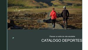 Catalogo Deportes