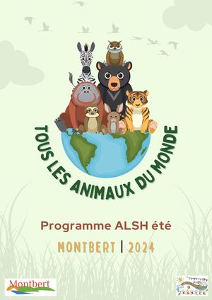 Programme ALSH été 2024
