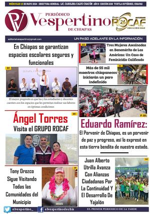 Periodico Vespertino 15 Mayo 2024