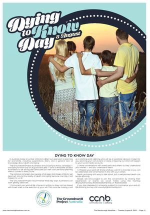 Dying to Know Day feature