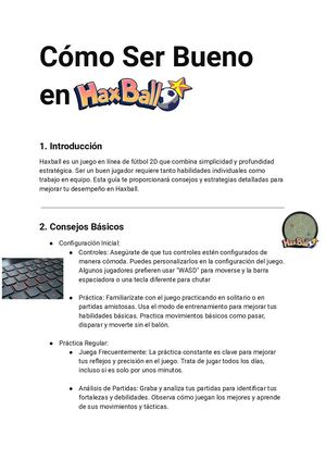 Cómo Ser Bueno En Haxball