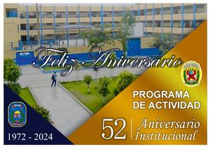 52 ANIVERSARIO IE. PNP PRECURSORES DE LA INDEPENDENCIA NACIONAL - PIN