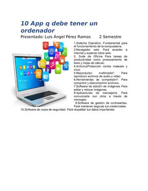 10 App Que Debe Tener Un Ordenador