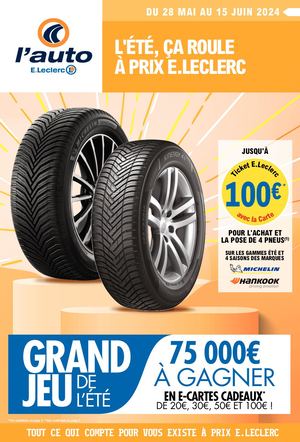 Catalogue Centre L'Auto Grand Jeu été