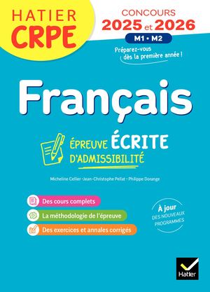Français - CRPE 2025-2026 - Epreuve écrite d'admissibilité