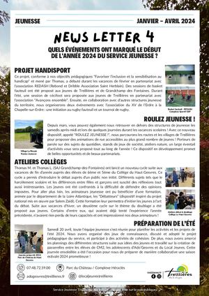 Newsletter Service Jeunesse #4