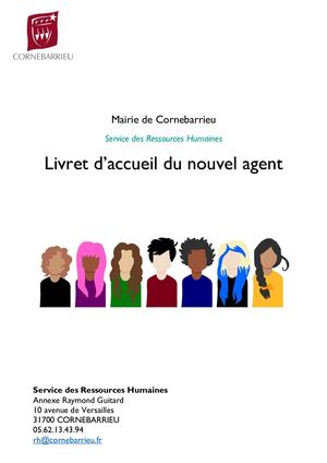 Livret Accueil Nouvel Agent