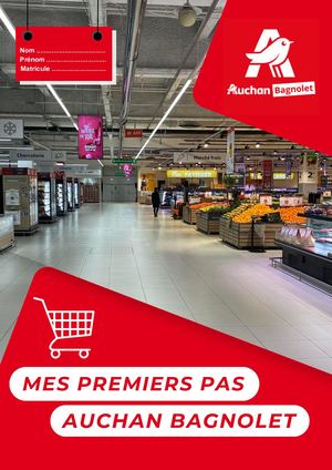 Livret Accueil Auchan Bagnolet