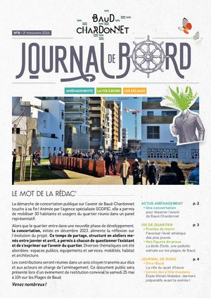 Baud Chardonnet Journal De Bord n°8