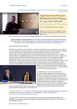 Tajemnice Budowniczych Wielkiej Piramidy PDO491 Dr. Ing. Franc Zalewski Studia Slavica et Khazarica FO von Stefan Kosiewski O POTRZEBIE ZMIANY PARADYGMATU PDO338 SZTYWNY PAL 20170701 ME SOWA