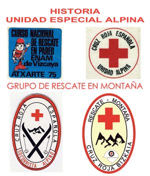 Historia de la Unidad Alpina de Cruz Roja en Bizkaia