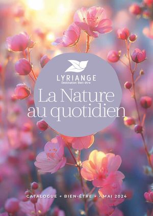 Lyriange Catalogue Bien Etre 2024 Mai