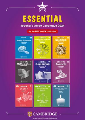 Ghana Essential Teacher's Guide Catalogue 2024