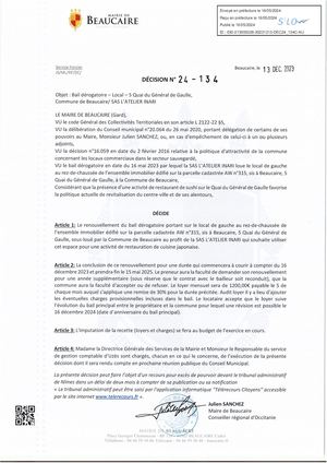 Parution Des Actes Administratifs (Décisions) D'aujourd'hui (2)