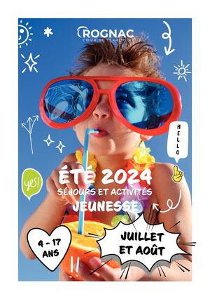 Brochure Jeunesse Été 2024