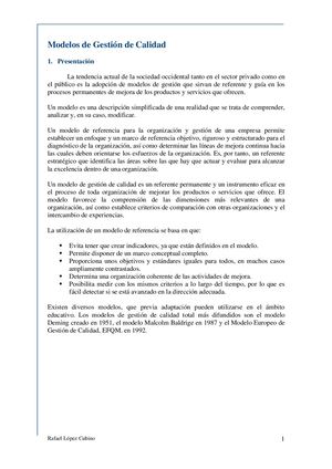 Calaméo - Modelos De Gestion De Calidad