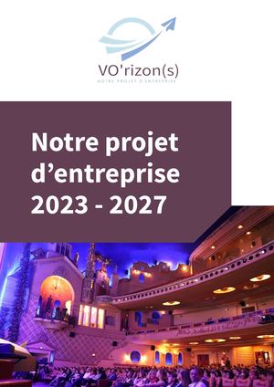 Notre Projet Entreprise 2023 2027