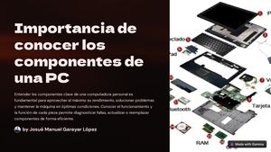 Importancia De Conocer Los Componentes De Una Pc
