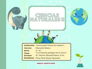 Ape III Ciencias Naturales II