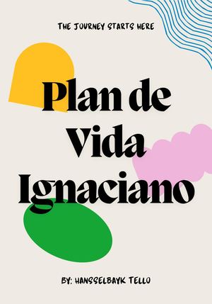 Plan De Vida Ignaciano By Hanssito