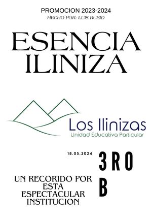 Esencia Ilinizas Revista