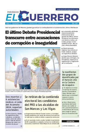 Lunes 20 de Mayo del 2024