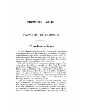 Proverbes Fang Par Le R.P. Henri Trilles extrait de Bulletin de la société Neuchateloise de géographie, tome XVI, 1905, ( CSSP ), ( PROV. JL-EM )