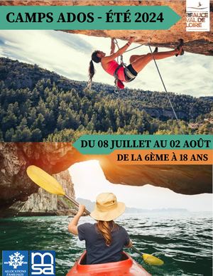 CAMPS ADOS CCBVL ETE 2024