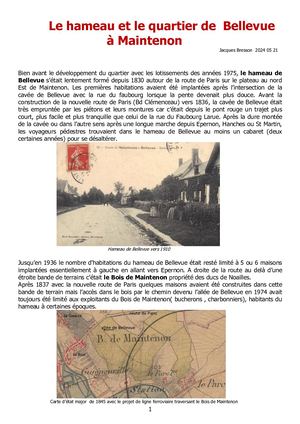 le hameau et le quartier de Bellevue à Maintenon 2024 05