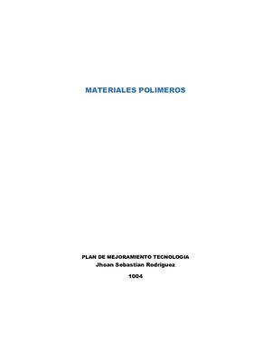 Materiales Polimeros