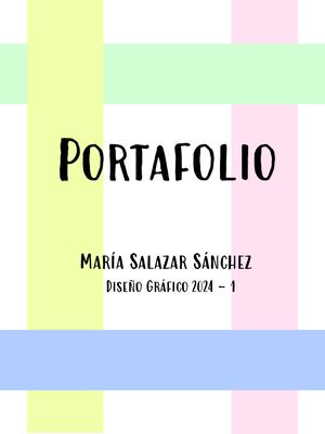 Portafolio Maria Salazar