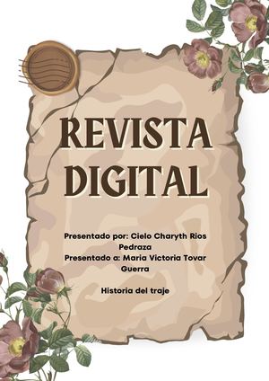 Revista Digital Historia Del Traje