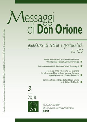 Messaggi Di Don Orione N 156 - 3 2018