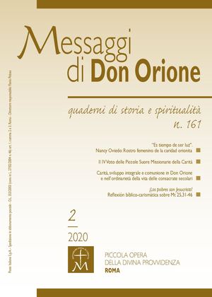 Messaggi Di Don Orione N 161 - 2 2020